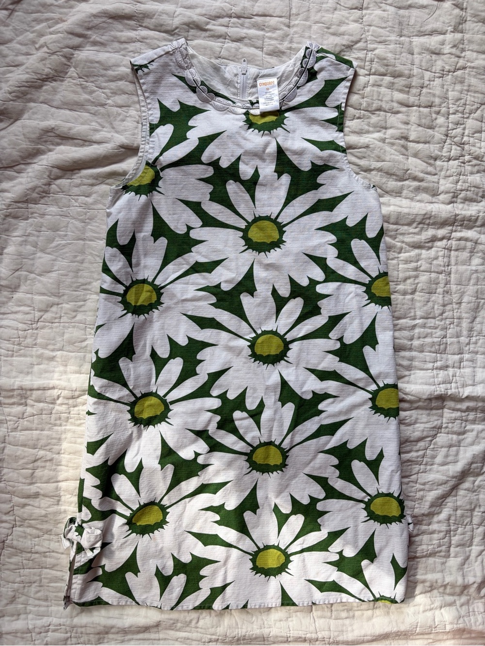 Daisy Print Cotton Dress, 10 years
